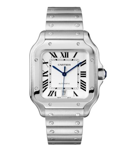 The male fake watches are made from stainless steel.